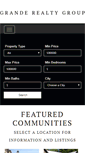 Mobile Screenshot of granderealtygroup.com