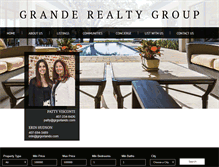 Tablet Screenshot of granderealtygroup.com